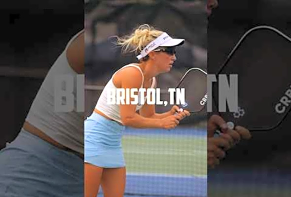 Bristol, TN was certainly something special for our sponsored pro Allyce Jones. #pickleball #sport