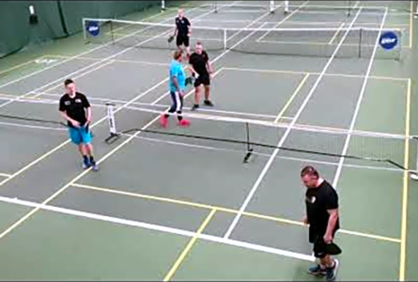 Pickleball Finland Xmas Games 2021 Men&#039;s Doubles Gold Medal Match