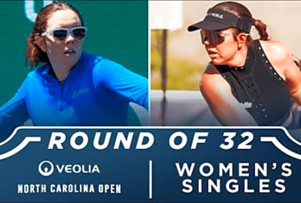 Jorja Johnson v Lauren Cole at the Veolia North Carolina Open