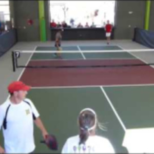 Chicken-N-Pickle Pickleball Tournament OMX 1/2 Finals Dave Weinbach/Step...
