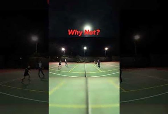 Why Not? #pickleball #pickleballhighlights #highlights #shorts #thepickleballrunner