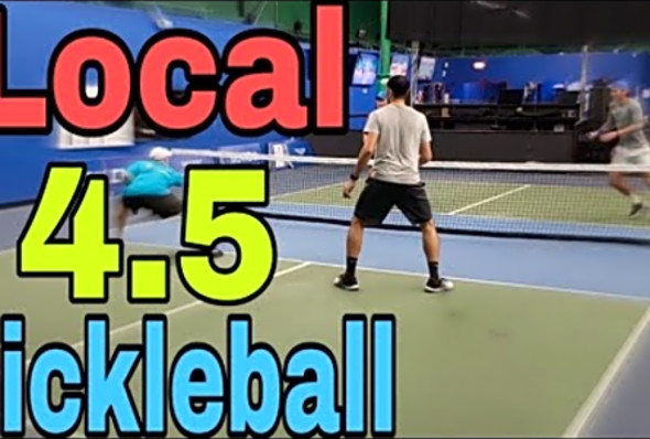 4.5 Pickleball Men&#039;s Doubles Local Tournament