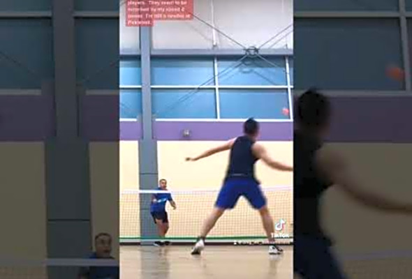 They were like .. what the F#CK was that? #shorts #pickleball #viral