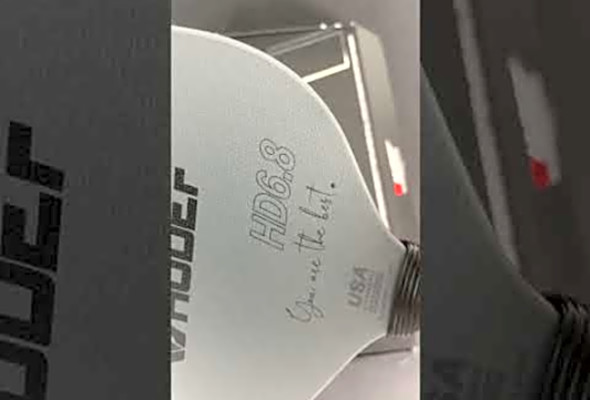 Sharp looking Paddle HD6.8 #pickleball