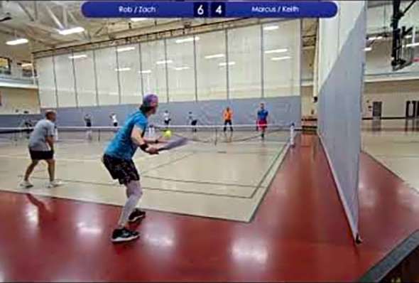 Rob and Zach vs. Marcus and Keith- 4.0 Pickleball Match