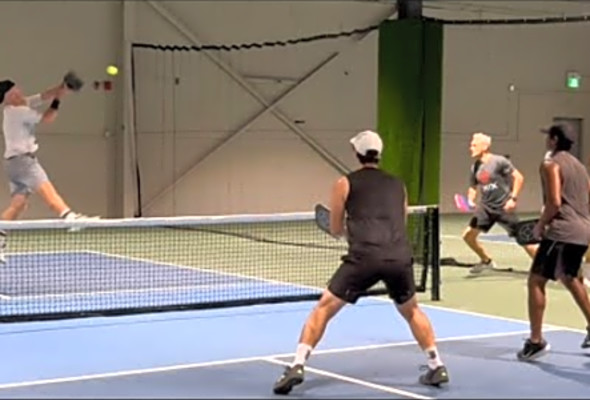 Four Fathers Pickleball Society Tournament - Mens Dubs Pro - Steve Dylans Highlights
