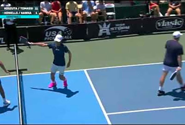 Tomassi/Koszuta v Howells/Kawka - Game Point - Men&#039;s Doubles - Pickleball - APP Tour