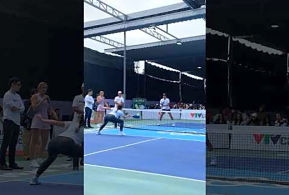 Khi ng cng Quang Duong PPA dink volley riset #pickleballvietnam #quangduong #pickleball
