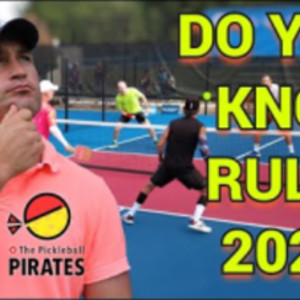 Final Pickleball RULES CHANGES 2022