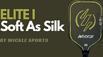 Wickle Elit I : Soft As Silk: Wickle Pickleball Paddle Review