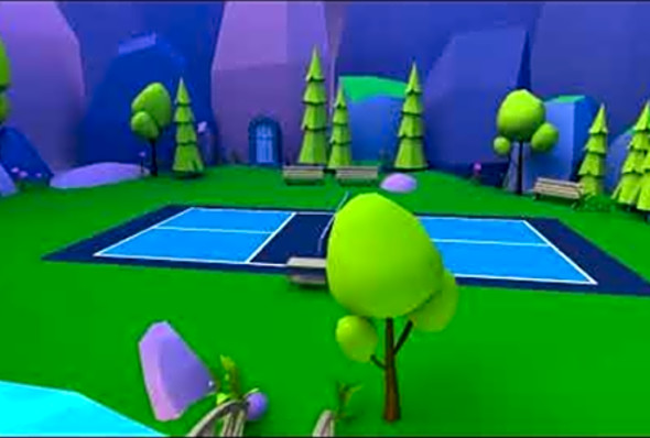 Playin Pickleball Trailer for a virtual reality pickleball game on the Oculus Quest 2!