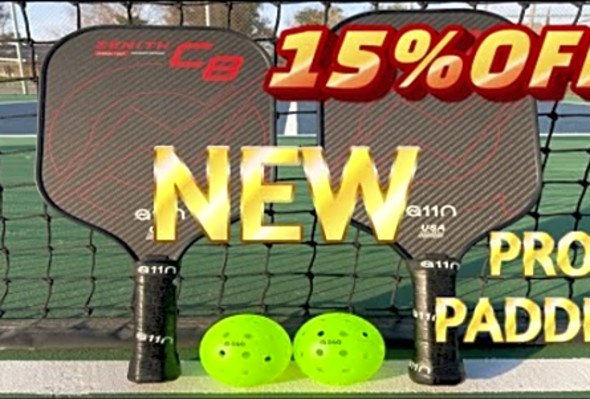 A11N Zenith C8 C7 Pickleball Paddle Review