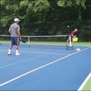 Pickleball drill - basic skills dink, volley, ground stroke, etc