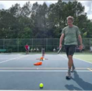 Wake Forest Pickleball Tournament. Mens Doubles 3.5. Final Game. 5-13-23...