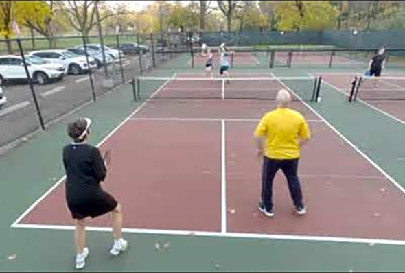 Pickleball Match - Terry/Heather vs Kent/Mary