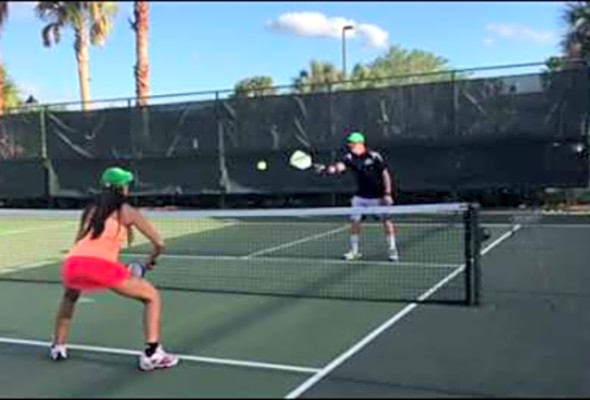 Coach Matty and MeiShen said: Practice! Practice! Practice! Third Shot and Dink