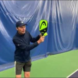 Pickleball Tips - Top Spin Serve