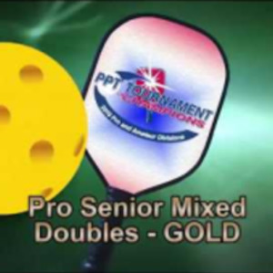 2019 Tournament of Champions Senior Mixed Doubles Pro Gold Medal Match