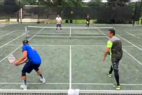 Frank Anthony Davis/Jarrett Chirico vs Ben Johns/Jeff Siegel - 5.0 Mens Doubles Pickleball Final