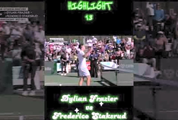 Highlights Dylan Fazier vs Frederico Staksrud 13 #pickleball #pickleballtournament #tennis #sports