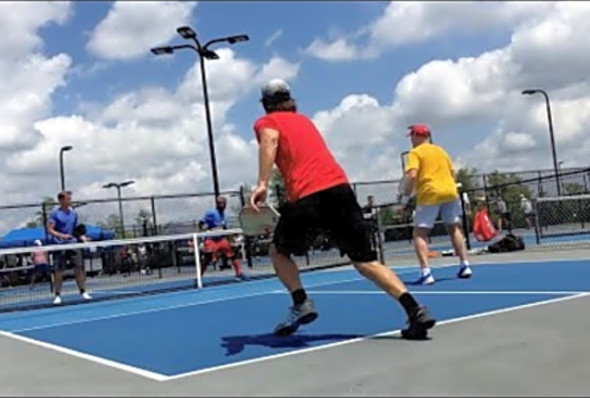 Jason Garriotte - Oto Hlincik vs Ricky Riccardo Deller - Blake Potter - HOPEN Pickleball Bonita FL