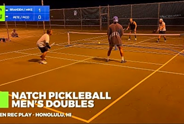 Pickleball Men&#039;s Doubles - Pete/Pico vs Mike/Branden