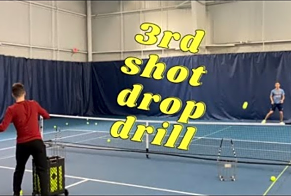 Third Shot Drop Pickleball Drill