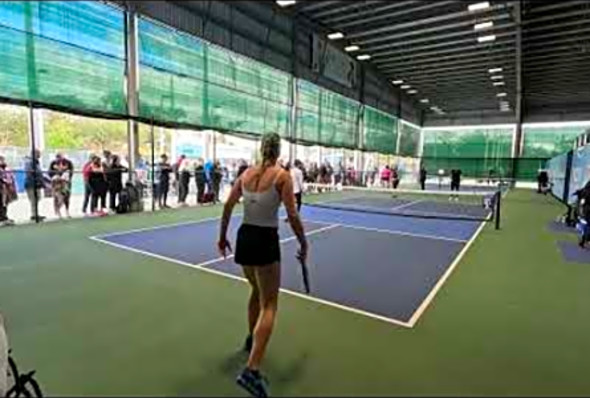Epic Pickleball Match 2024 Crowd Goes Absolutely Wild in Daytona Beach Open 2024