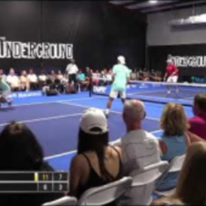 The Hand Battle Pickleball Highlight - PPA Underground Men&#039;s Doubles