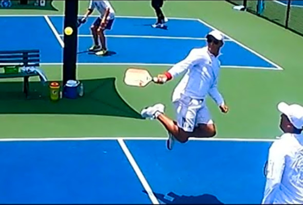 Grinding through the Davie Pickleball classic