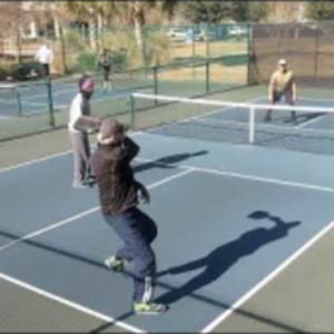 RET. CANADIAN PICKLEBALL PRO DOMINATES! 4.0 Pickleball Rec Game at Kings...