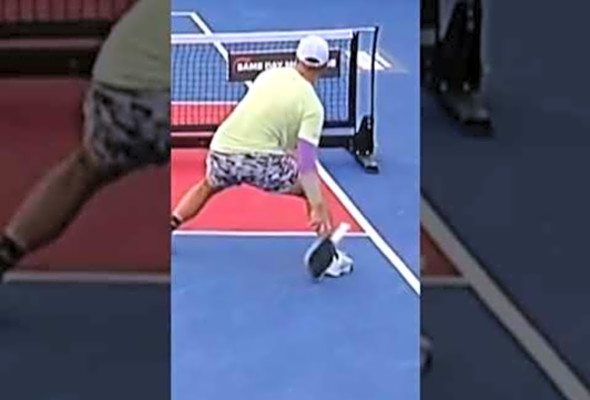 he dropped his pickleball paddle #pickleball #pickleballhighlights #ppatour