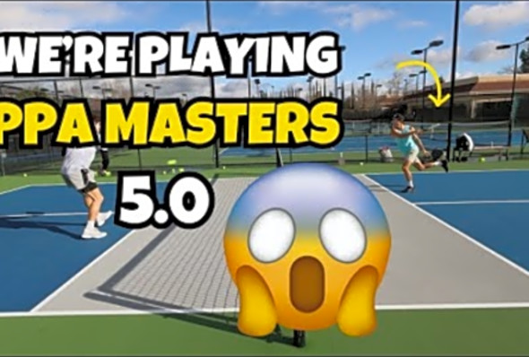 WE&#039;RE GOING TO MASTERS 5.0 - Follow Along Our Pickleball Drills - ft. Dylan Goldman