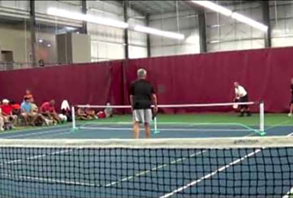 Wisconsin Senior Olympics 2013 - Pickleball Men&#039;s Doubles 1/2