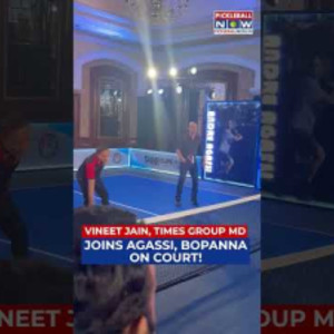 Times Group MD, Vineet Jain, Agassi &amp; Bopanna Serve Up Excitement in an ...