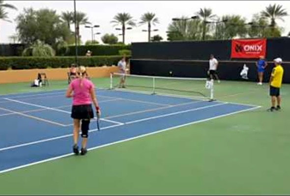 2016 Andalusia Pickleball Challenge Mixed age final. Part 2