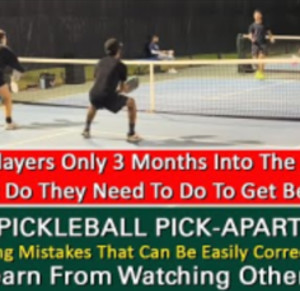 Pickleball! These New Players Are Playing In A 2.5 Level Tournament! How...