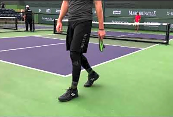 Brett Warner vs Kevin Mark - USA Pickleball 2021 - Rd 4 Win 8-11 11-4 11-7