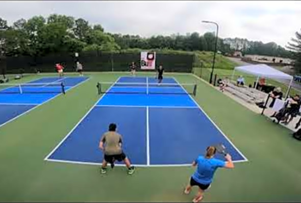 NO Bull Pickleball Team Invitational - Pool Play - Round 2 - Court 1