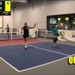 4.0 Mixed Rd1 Barstool Pickleball Tournament- Csilla/Jacky vs Debbie/Ted...