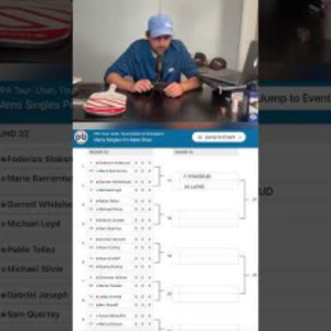 PPA Pro Pickleball- Men&#039;s Pro Singles Predictions Tournament (Part 1)