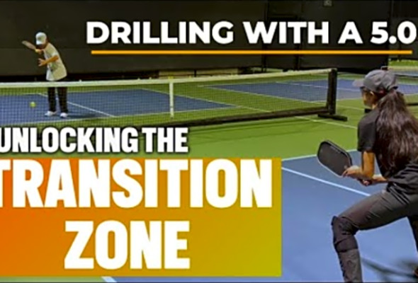 This Will Change Your Transition Game - Drilling With a 5.0 Pickleball Player