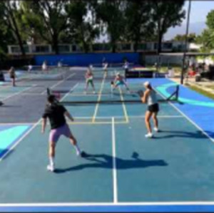 Bad Pickleball Pro Rec 5.5 Brendon Long Vivian Glozman Rachel Rettger Za...