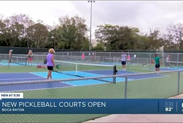 New pickleball courts open at Patch Reef Park in Boca Raton
