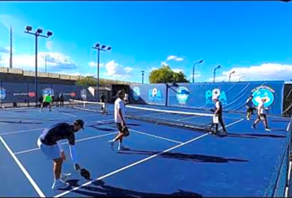 2022 PPA Championship Men&#039;s Pro James Ignatowich Federico Staksrud Steve Deakin Spencer Smith