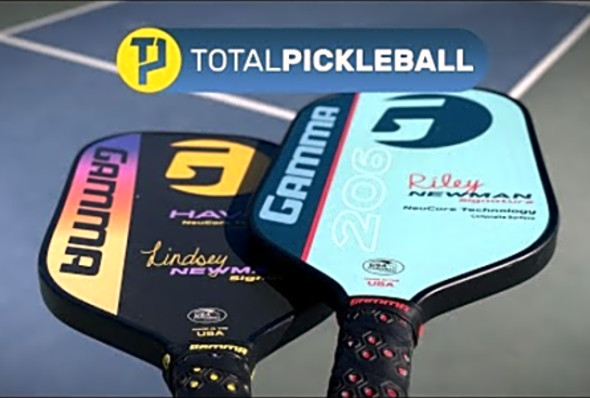 Total Pickleball Paddle Review: Gamma 206 &amp; Gamma Havoc - The Newman Signature Paddles!