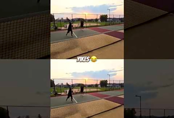 Happens to the best of us! #pickleball #fyp #shorts