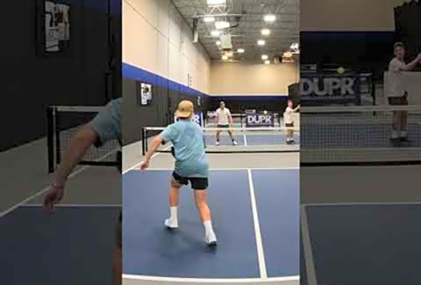 Defense to Offense in Pickleball - Pro Move!