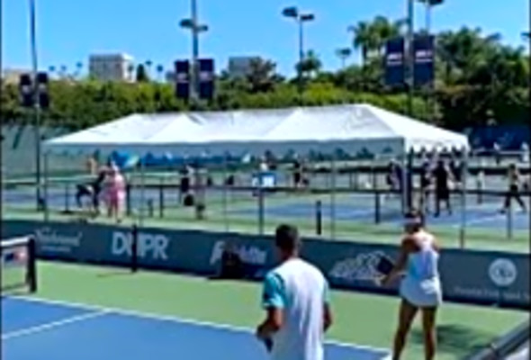 A Really Nice Pickleball Point!