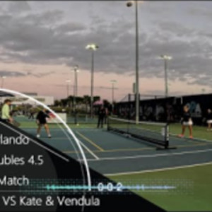 2022 PPA Orlando Woman&#039;s 4.5 gold medal match - Majka &amp; Star vs Kate &amp; V...